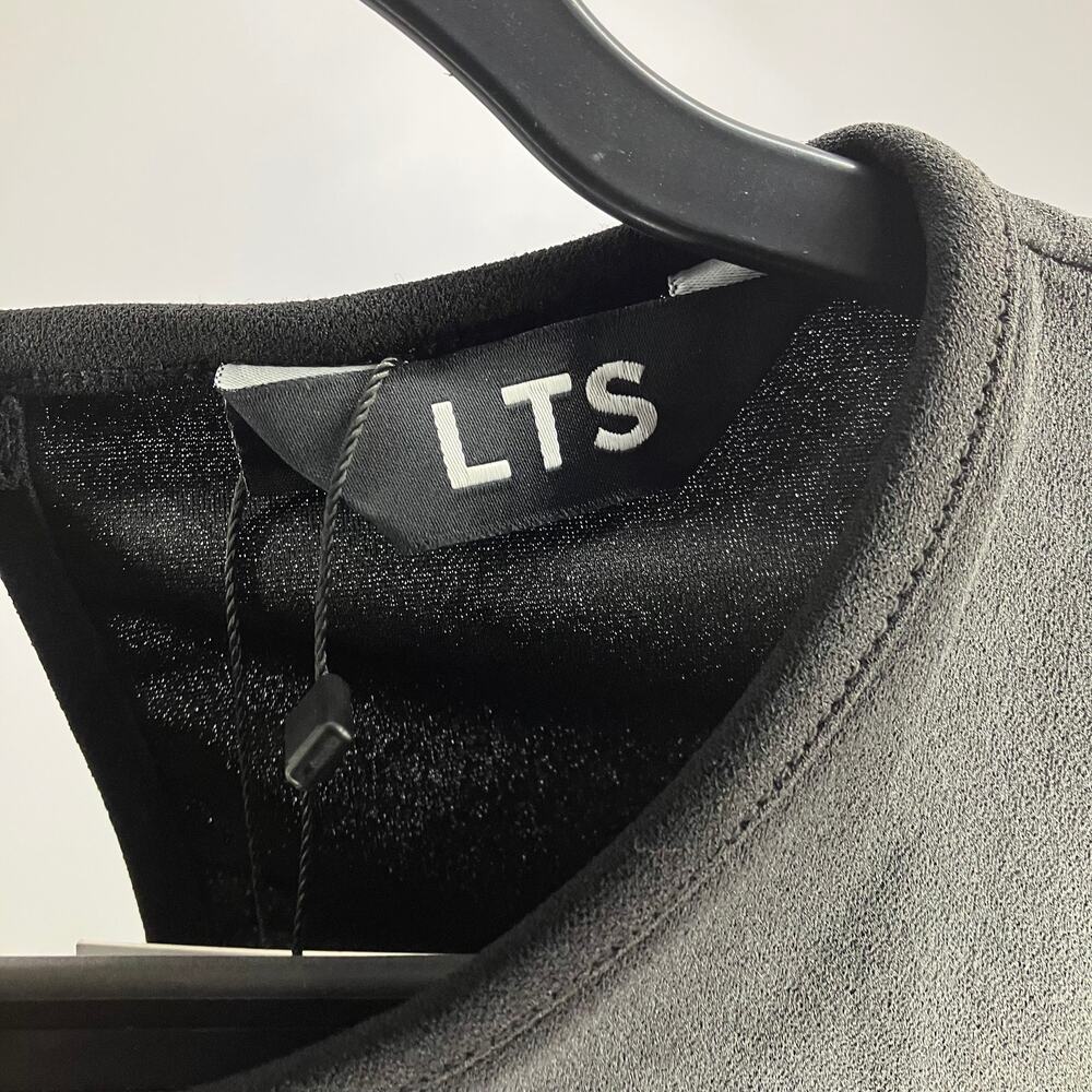 NWT LONG TALL SALLY LTS Tall Black Twist Midi Dress 4 - Picture 4 of 6